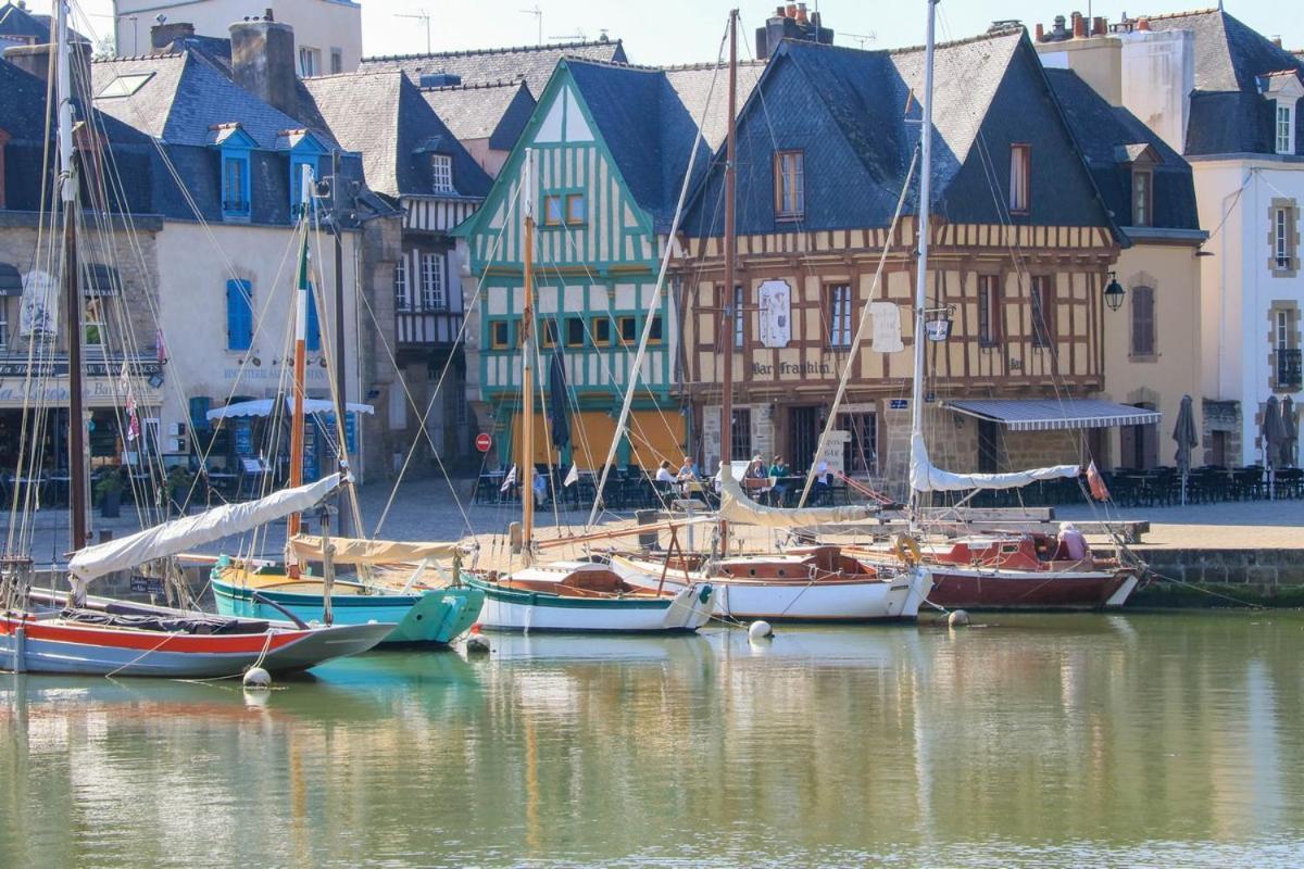 Le Kenav - Studio A 300 M Du Port Locmiquelic ภายนอก รูปภาพ